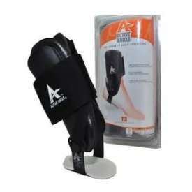 Active Ankle T2 Rigid Ankle Brace, Black, Small