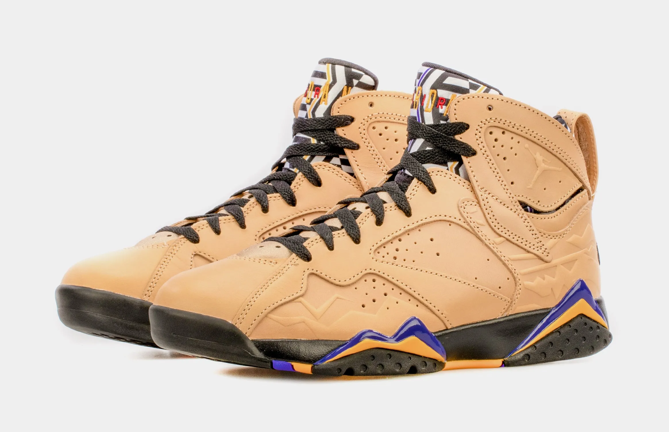 Air Jordan 7 Retro SE Afrobeats Mens Lifestyle Shoes (Beige/Black)