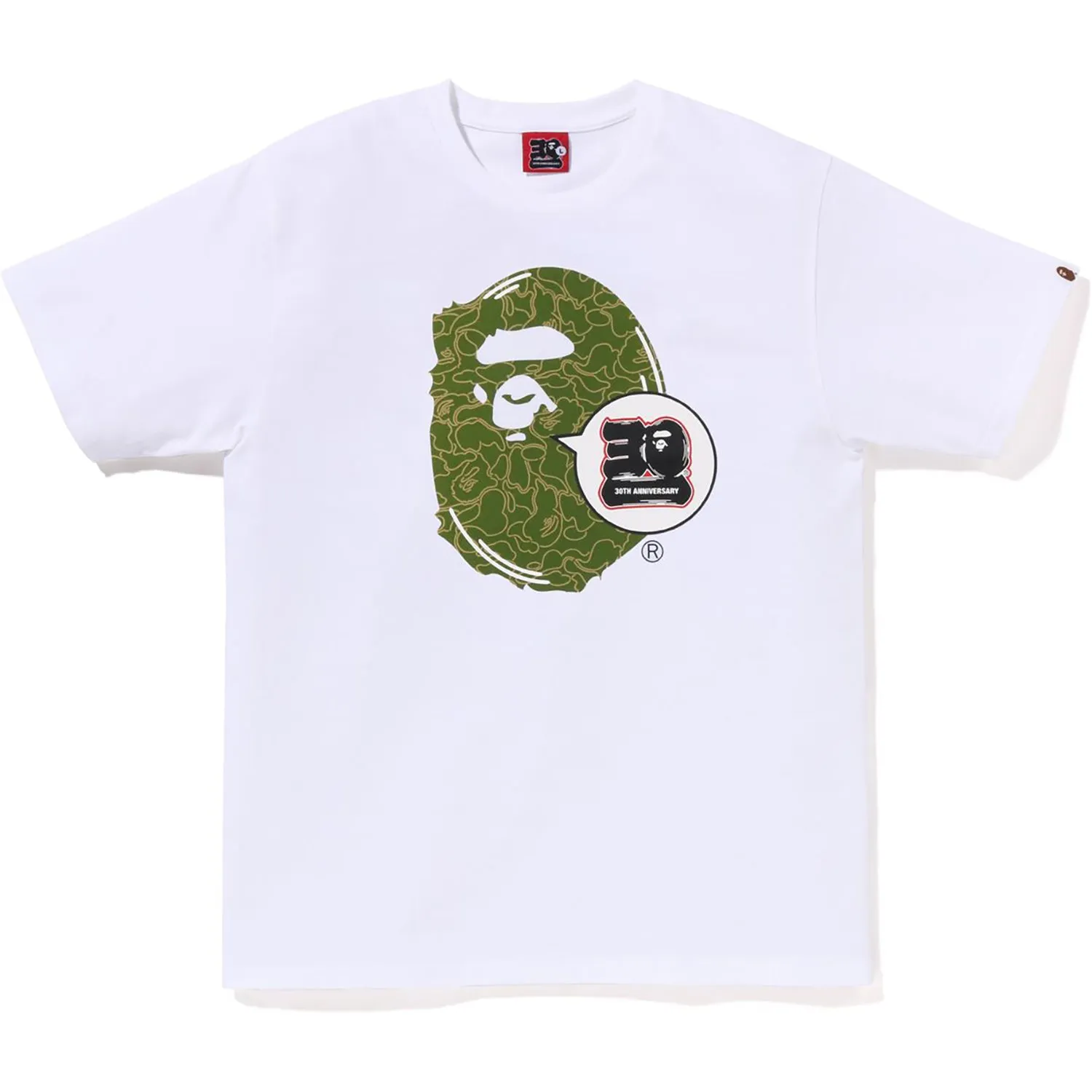 BAPE® 30TH ANNIV. APE HEAD TEE MENS