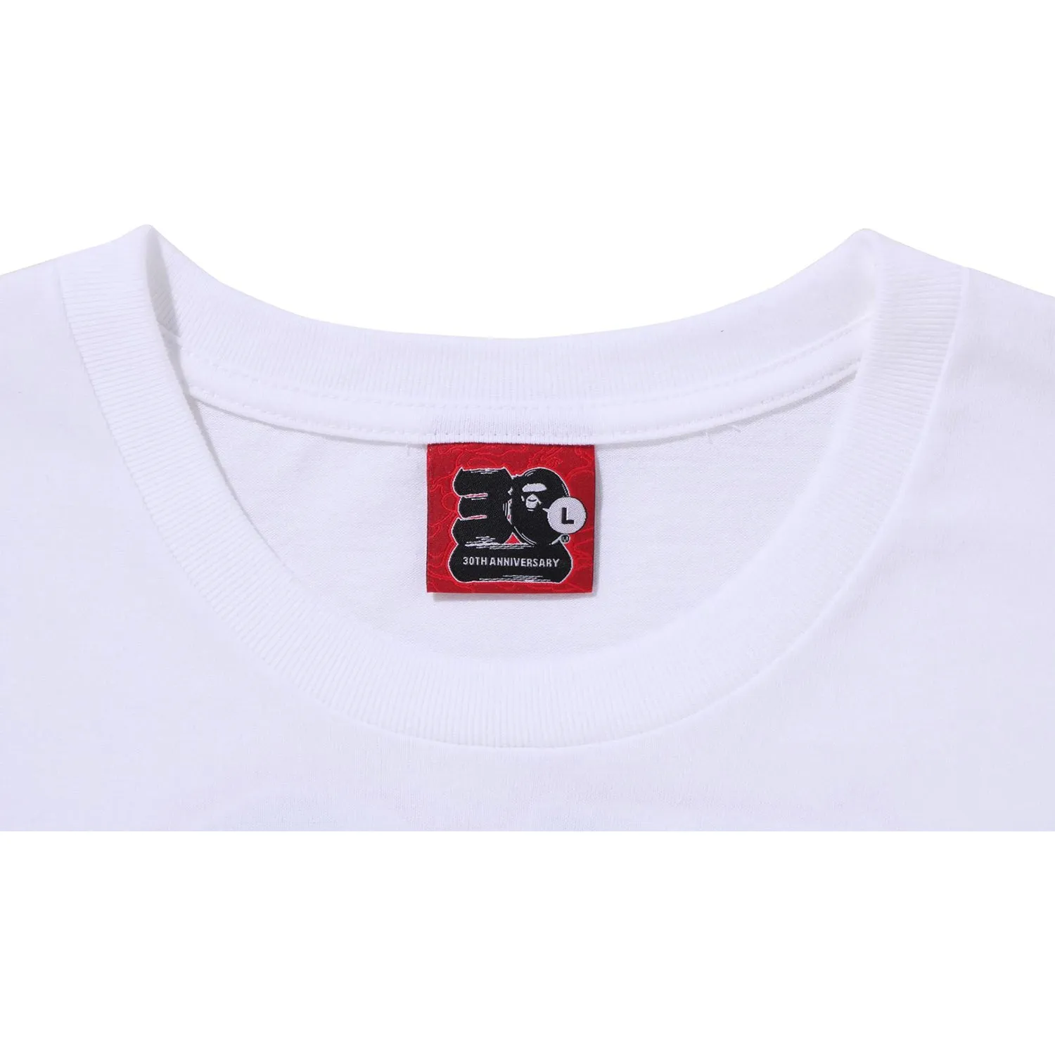 BAPE® 30TH ANNIV. APE HEAD TEE MENS