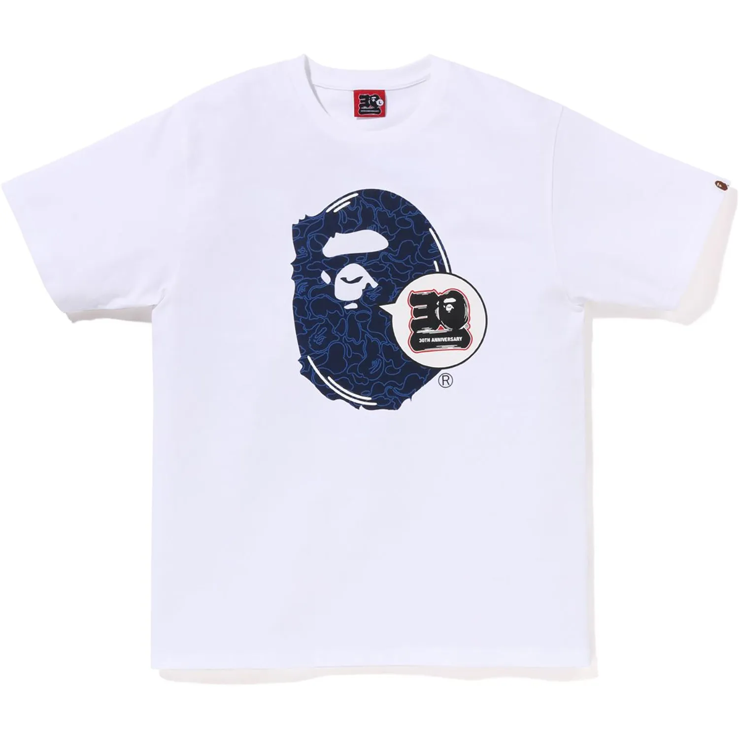 BAPE® 30TH ANNIV. APE HEAD TEE MENS