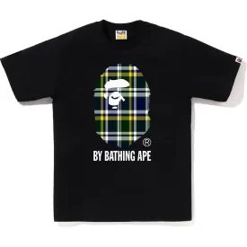 BAPE CHECK BY BATHING APE TEE MENS