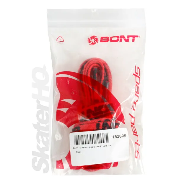 BONT Skate 10mm Laces - 120cm / 47in - Red