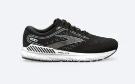 Brooks Ariel GTS 23 Women's Running Shoe in Black/Grey/White Available in Wide Widths