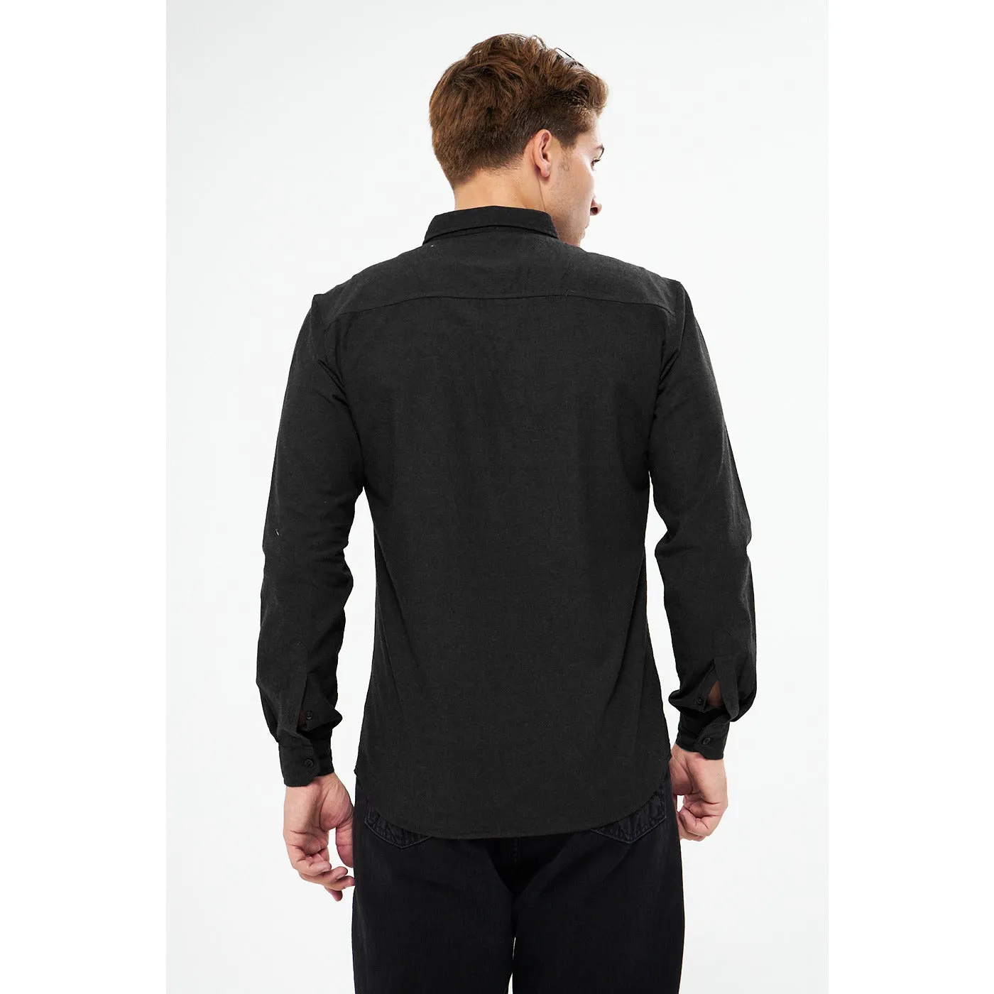 Charcoal Double Pocket Shirt