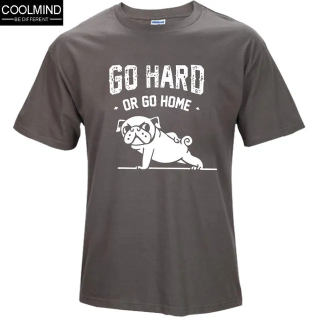 cotton casual pug life mens t shirts top quality fashion short sleeve men tshirt men's tee shirts tops men T-shirt 2017 T01