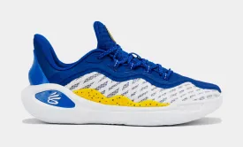 Curry Flow 11 Dub Nation Mens Basketball Shoes (White/Royal Blue)