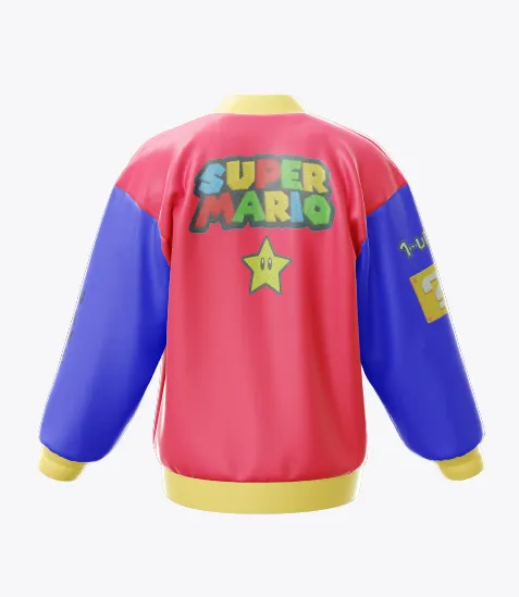 Custom Super Mario Jacket and shoes