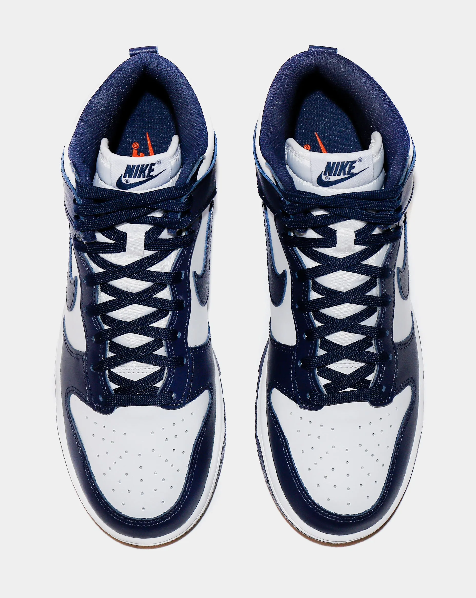 Dunk High Midnight Navy Mens Lifestyle Shoe (White/Midnight Navy/White) Limit One Per Customer