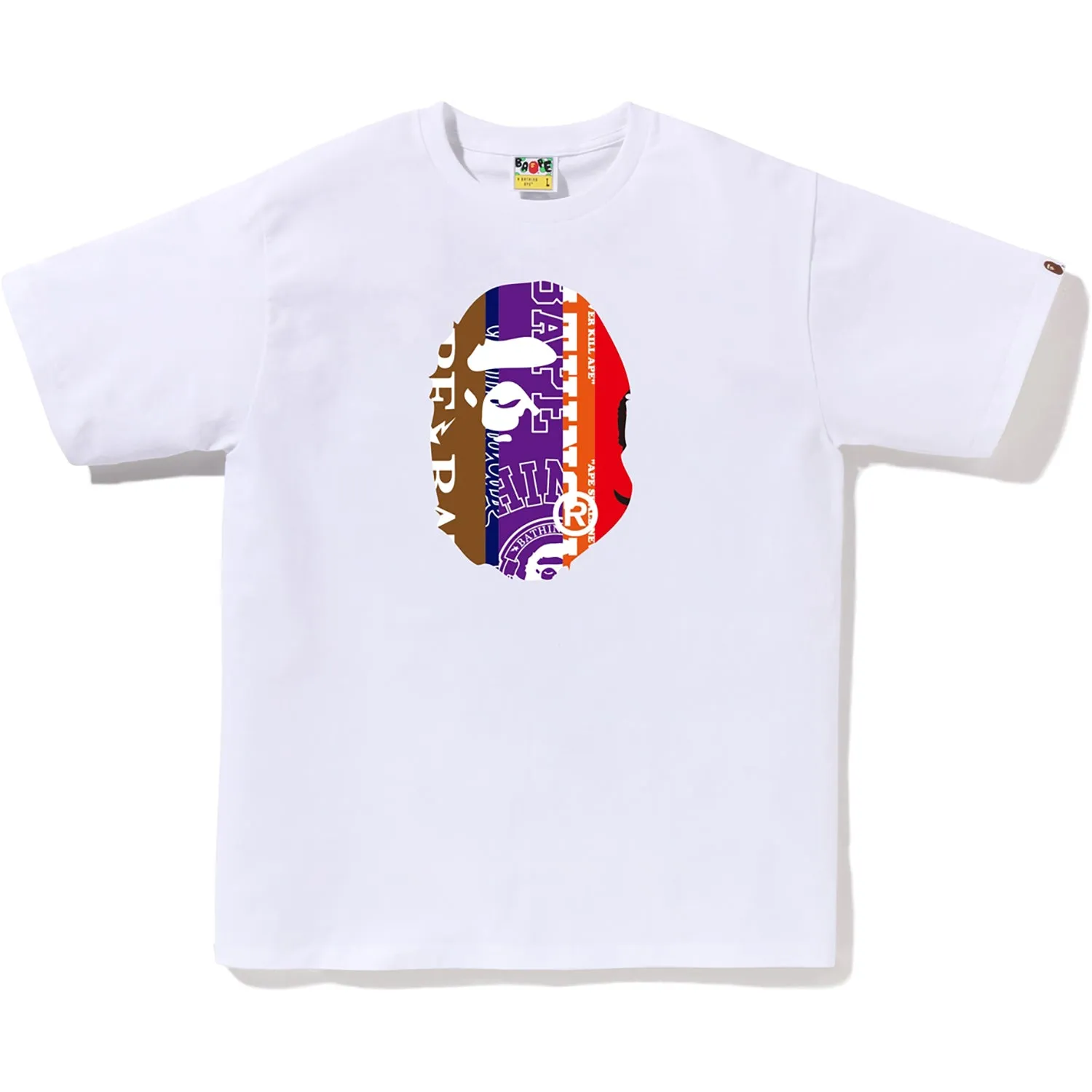 FANS SCARF APE HEAD TEE MENS