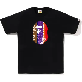 FANS SCARF APE HEAD TEE MENS