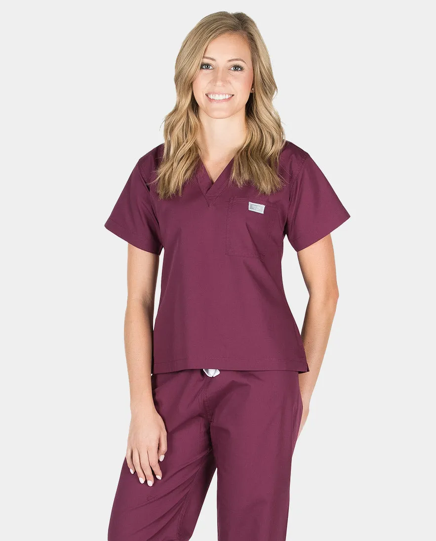 FINAL SALE - Grey Label Simple Scrub Tops