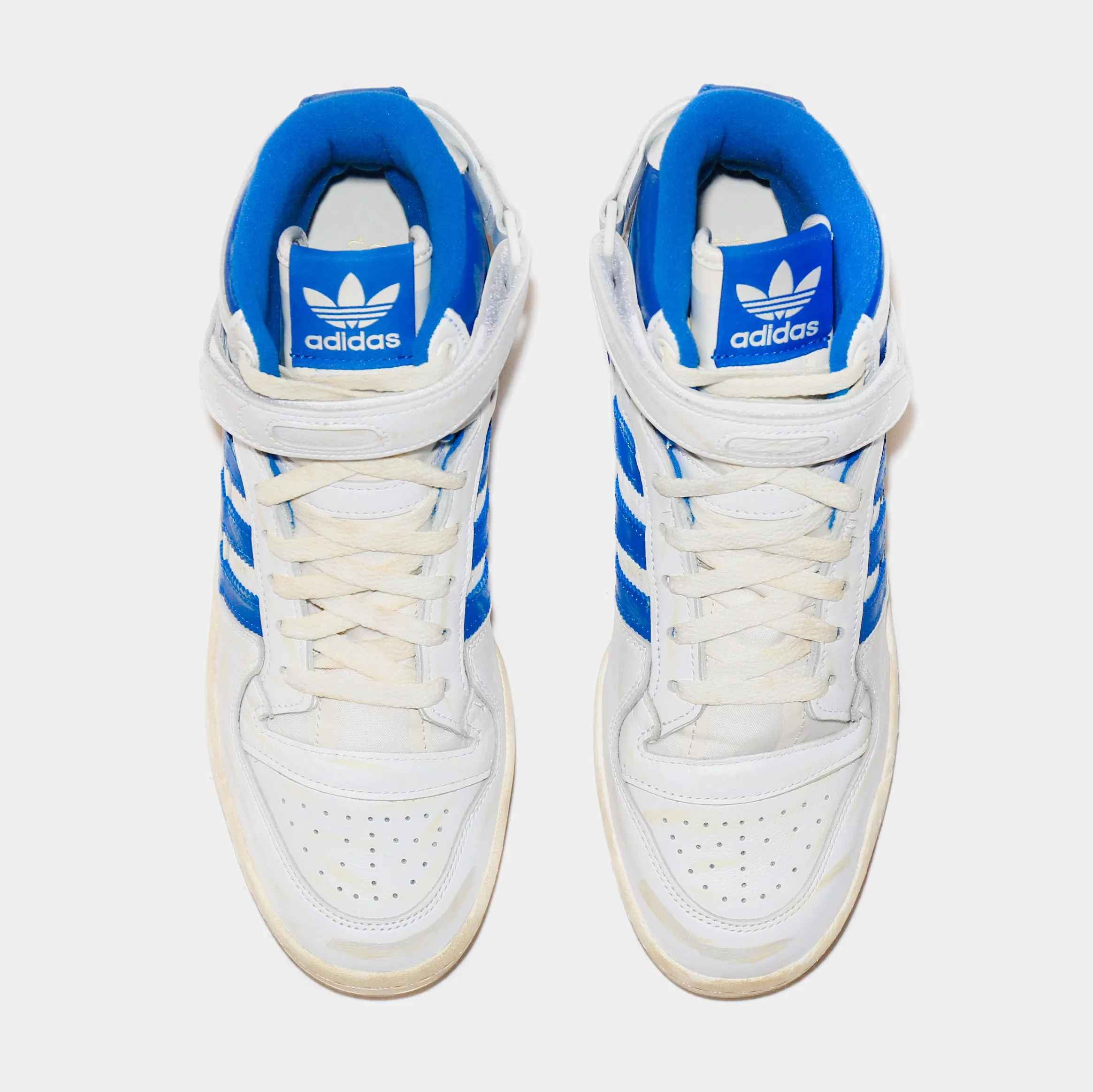 Forum 84 High AEC Mens Lifestyle Shoes (White/Blue)