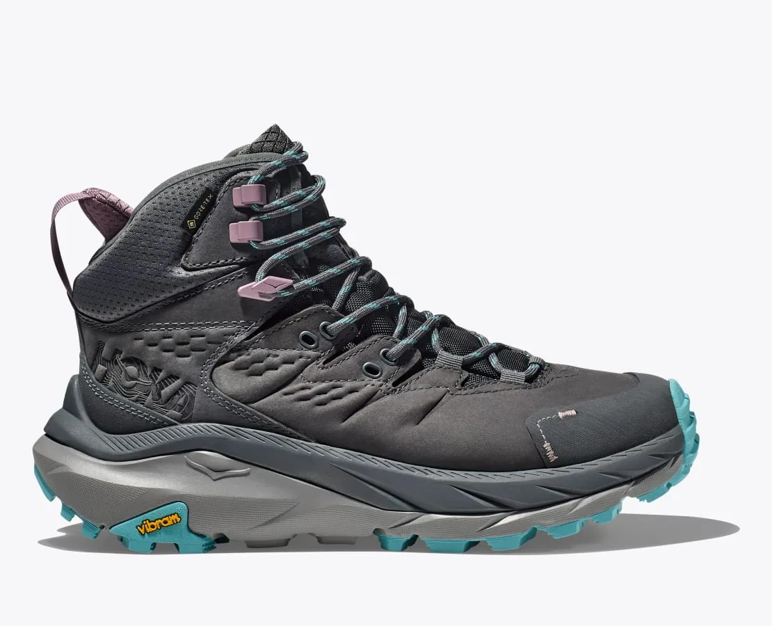 Hoka Kaha 2 GTX Men's & Women's Mid Waterproof Boot in Castlerock Mist & Shade