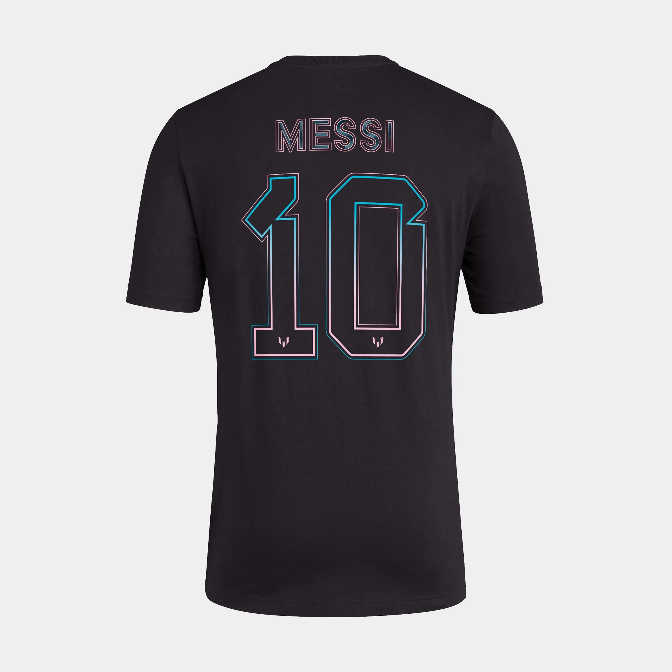 Inter Miami Messi Mens Short Sleeve Shirt (Black)