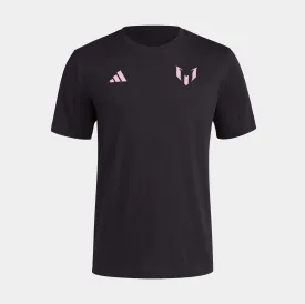 Inter Miami Messi Mens Short Sleeve Shirt (Black)