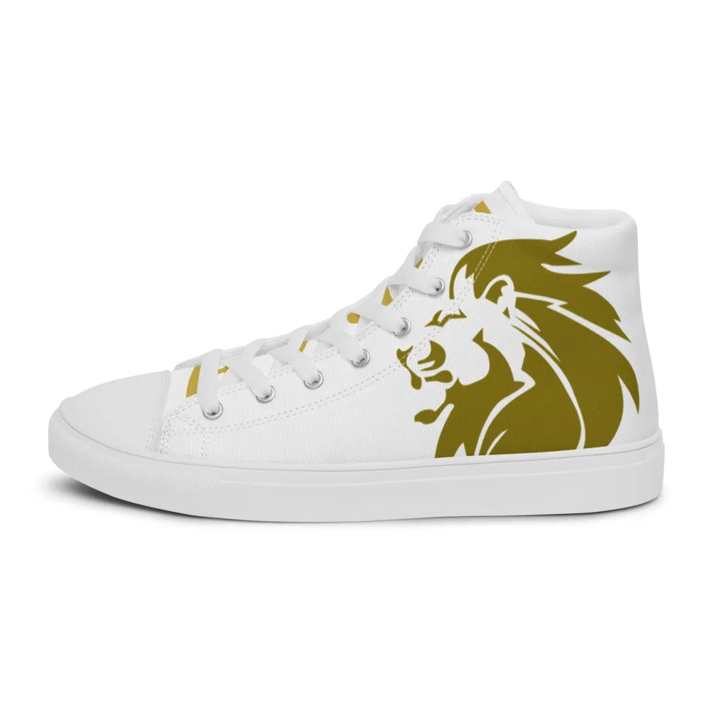 Lion of Judah Gold | Christian Women’s High Top Shoes | VT Mission Merch