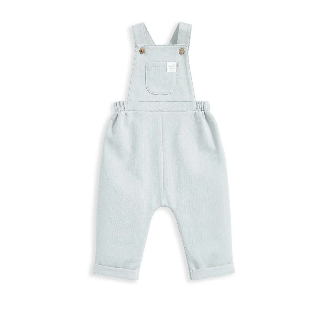 Mamas and Papas Jersey Dungarees & Bodysuit - 2 Piece Set