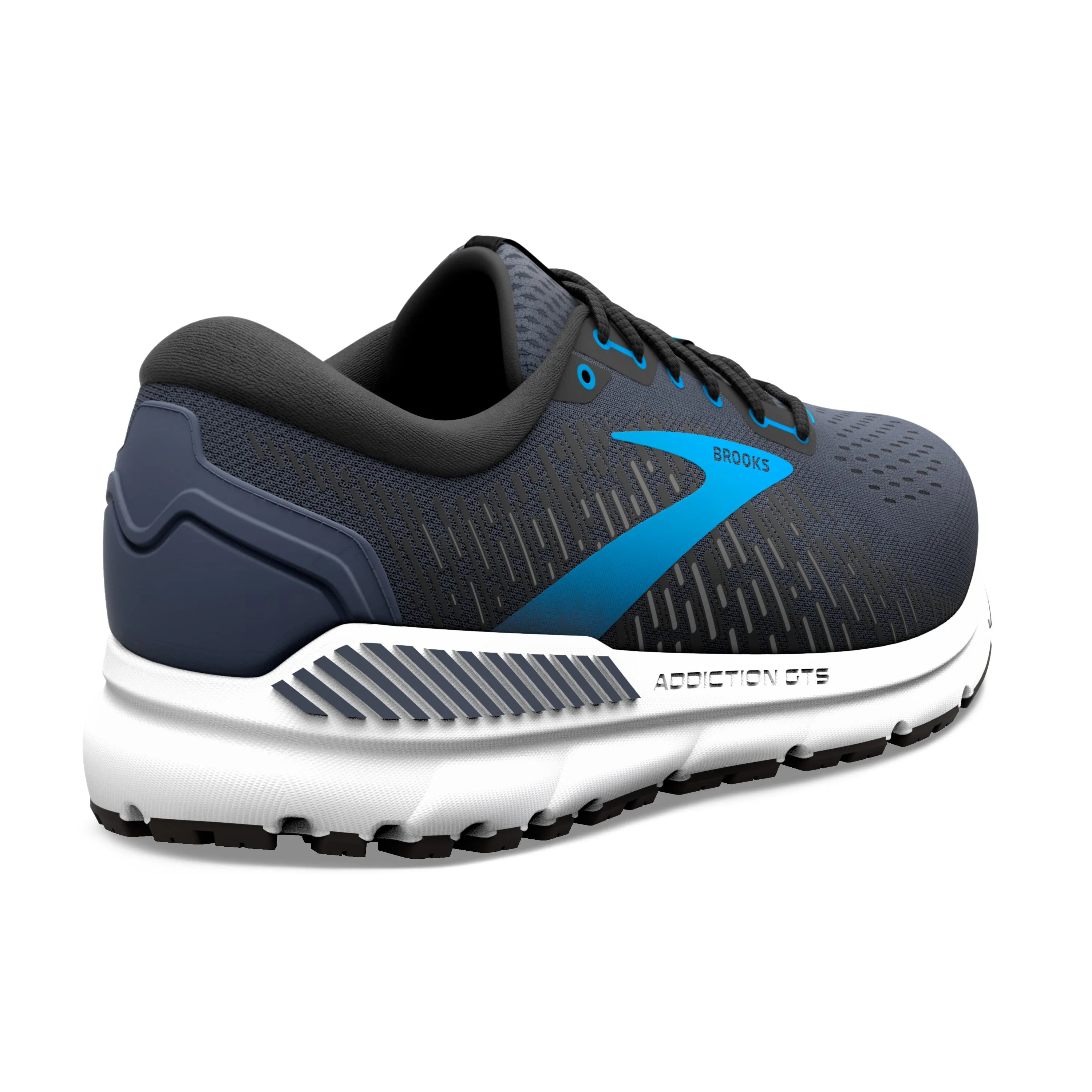 Men's Brooks Addiction GTS 15 Color: India Ink/ Black/ Blue