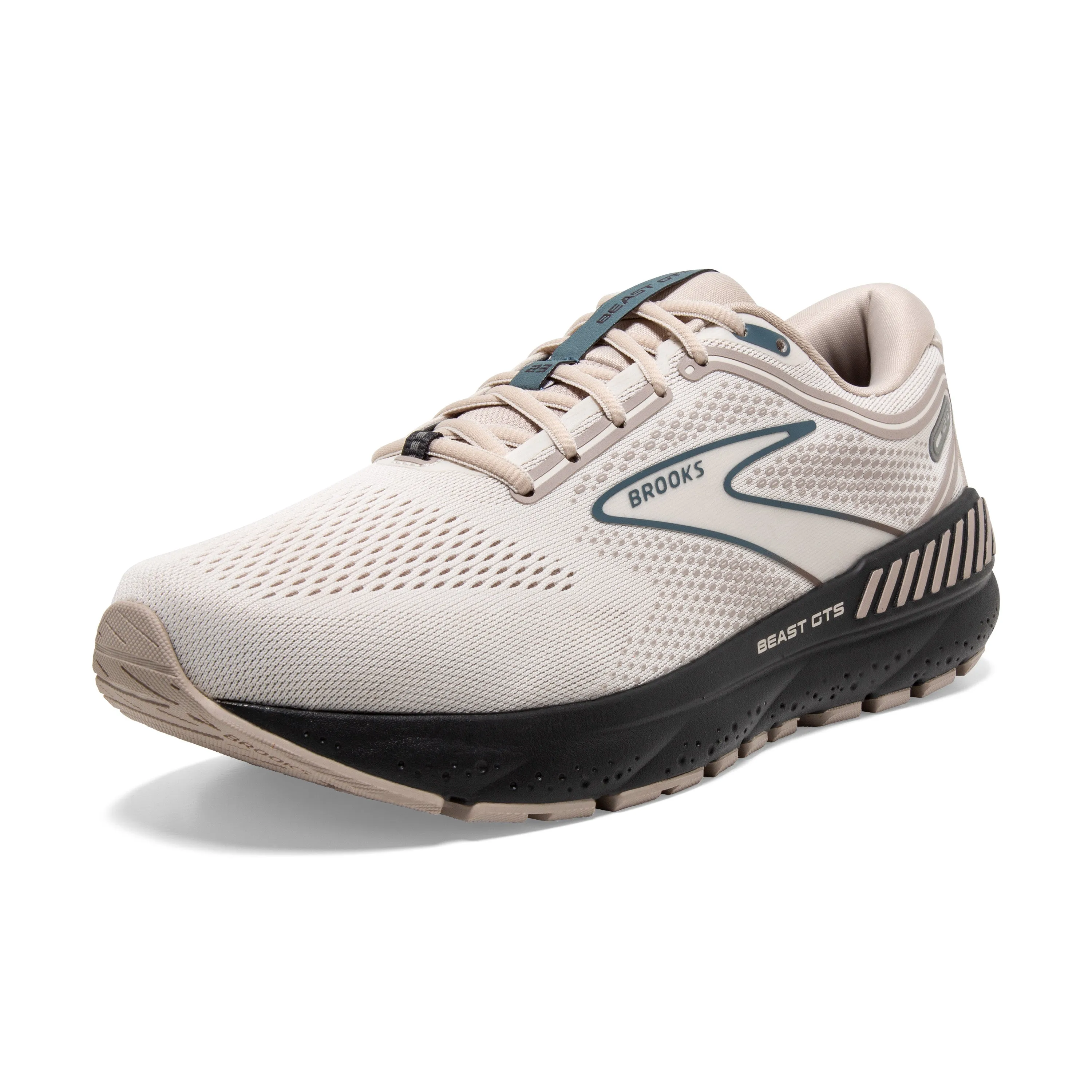 Men's Brooks Beast GTS 23 Color: Chateau Grey/ White / Blue (EXTRA WIDE WIDTH)