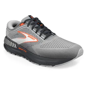 Men's Brooks Beast GTS 23 Color: Grey/Scarlet/Ebony