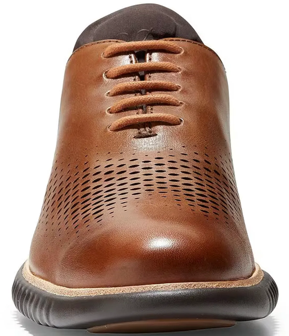 MEN'S COLE HAAN 2 ZERØGRAND LASER WING OXFORDS | BRITISH TAN / JAVA