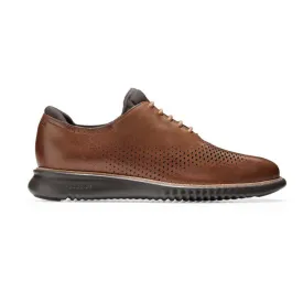 MEN'S COLE HAAN 2 ZERØGRAND LASER WING OXFORDS | BRITISH TAN / JAVA