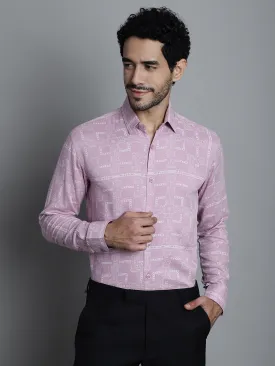 Men's Geomatric Printed Formal Shirts