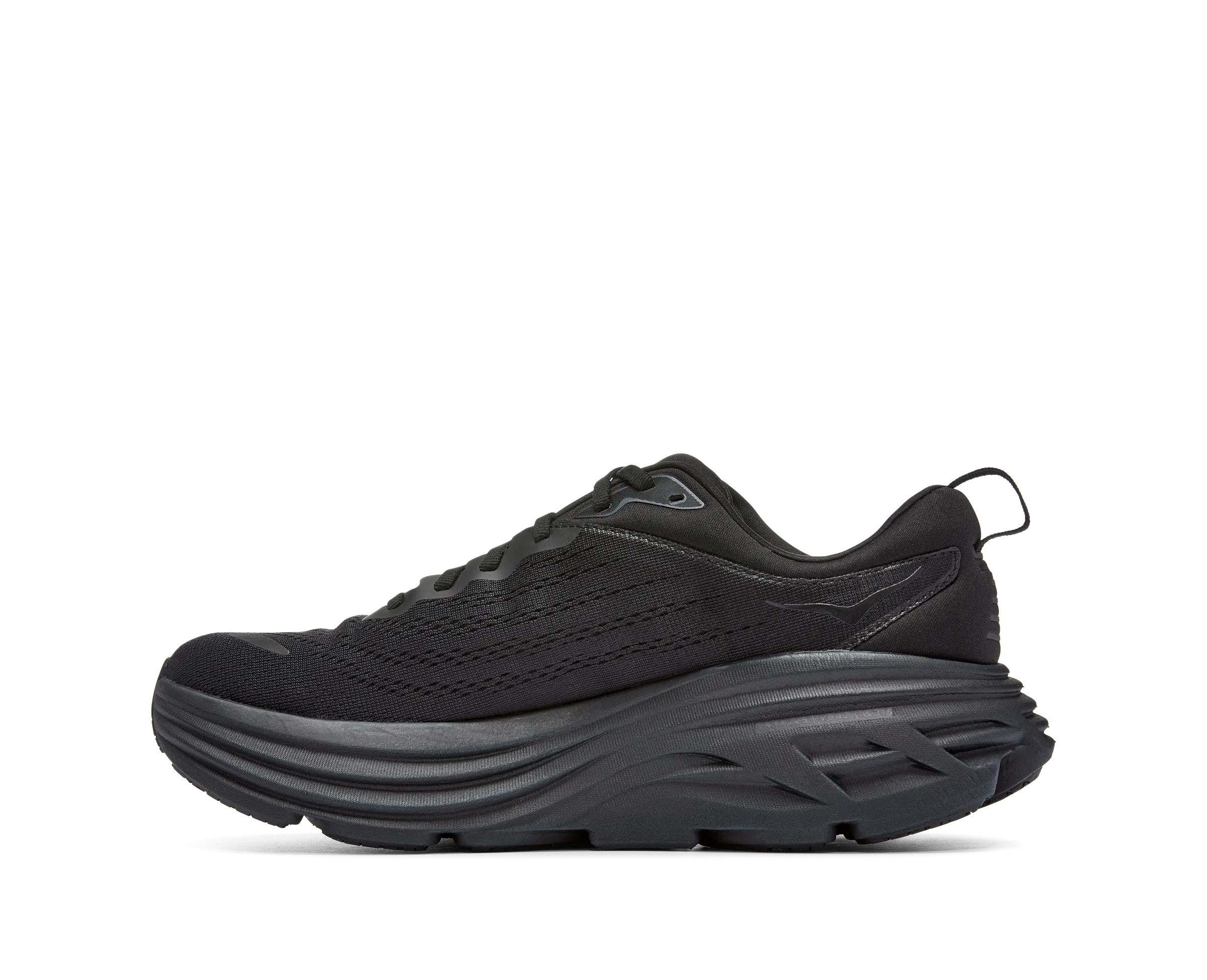 Men's Hoka Bondi 8 Color: Black / Black