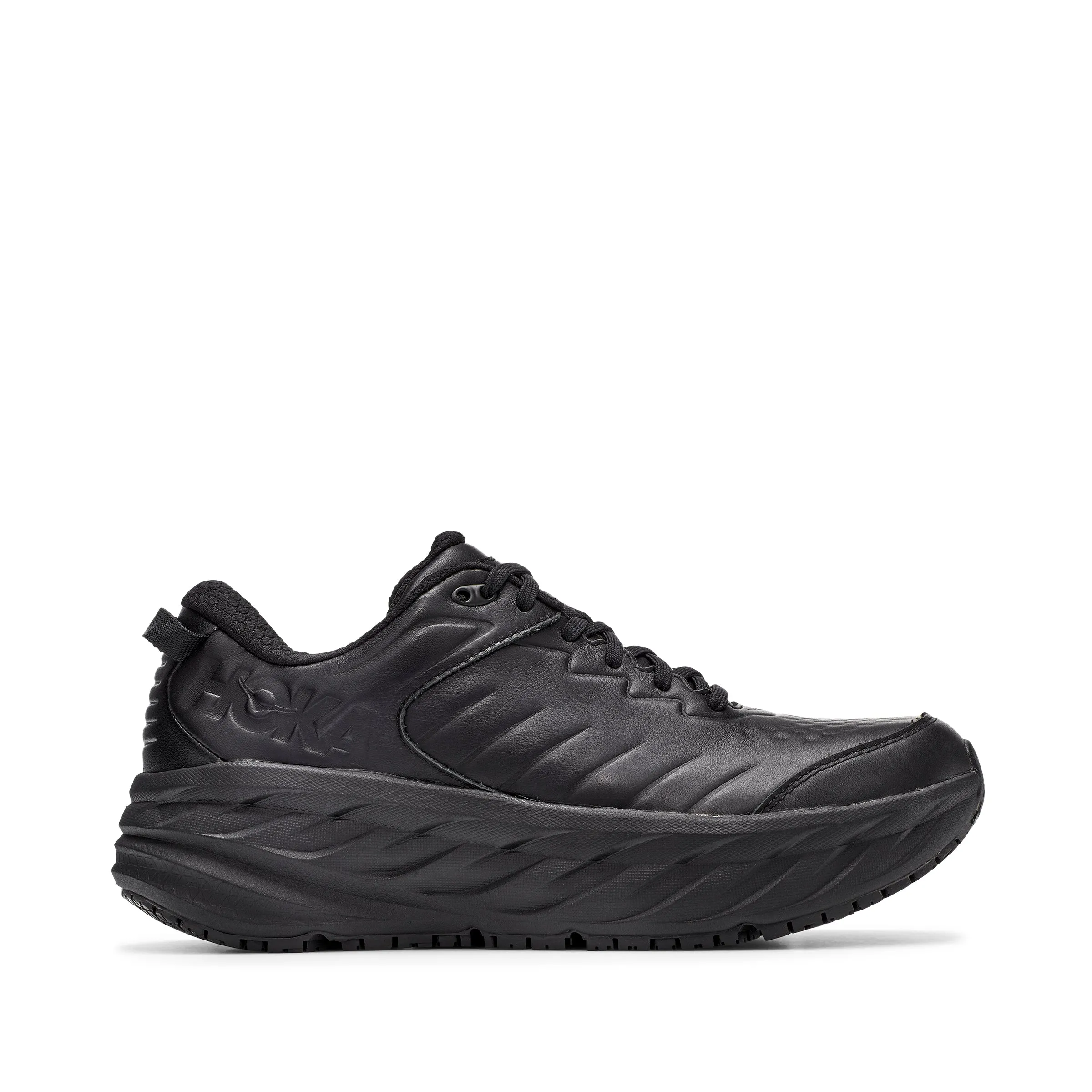 Men's Hoka Bondi SR Color:  Black/Black