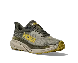 Men's Hoka Challenger 7 Color: Olive Haze / Forest Cover