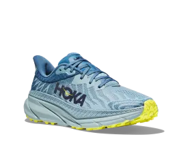 Men's Hoka Challenger 7 Color: Stone Blue / Evening Primrose (WIDE WIDTH)