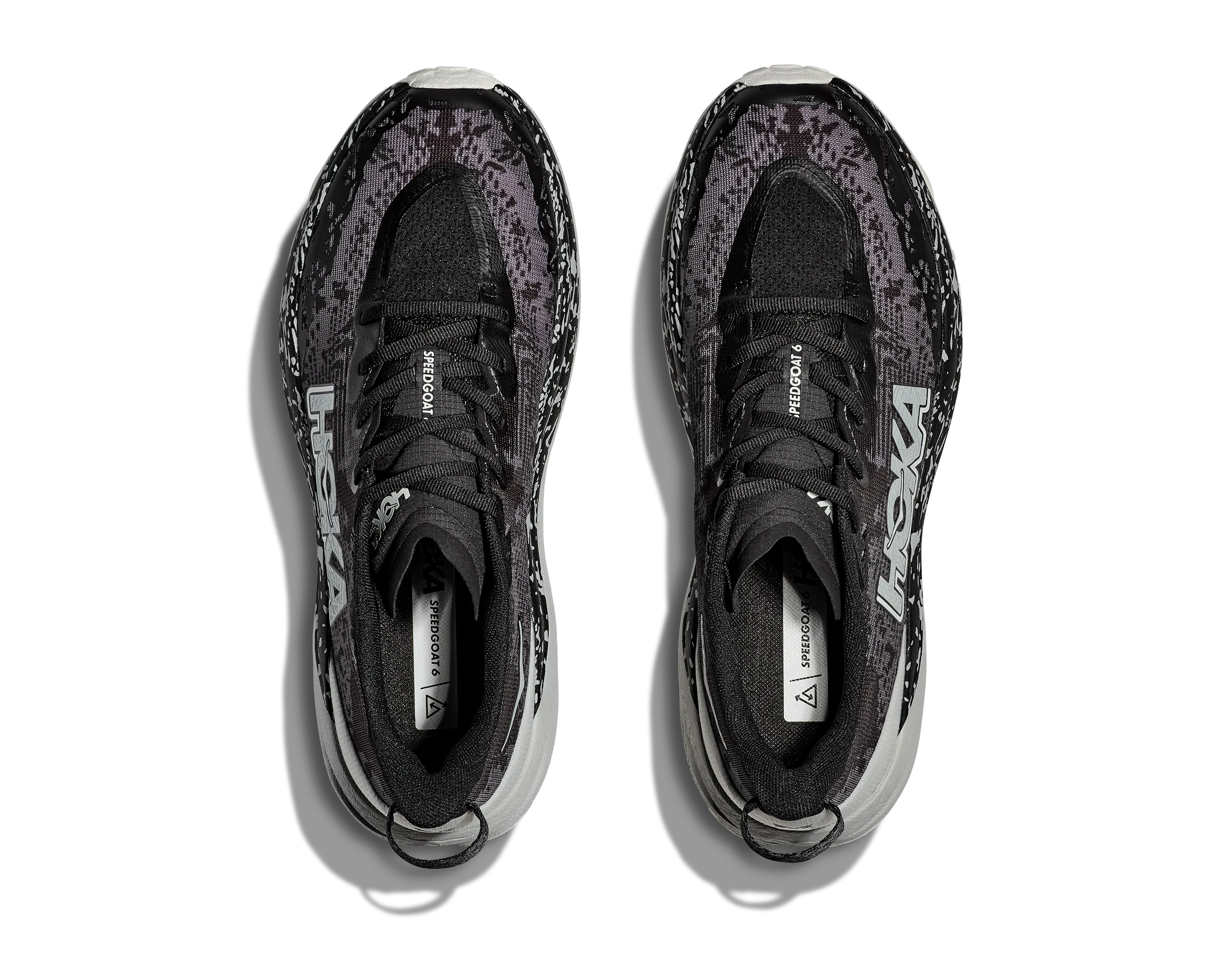 Men's Hoka Speedgoat 6 Color: Black/Stardust