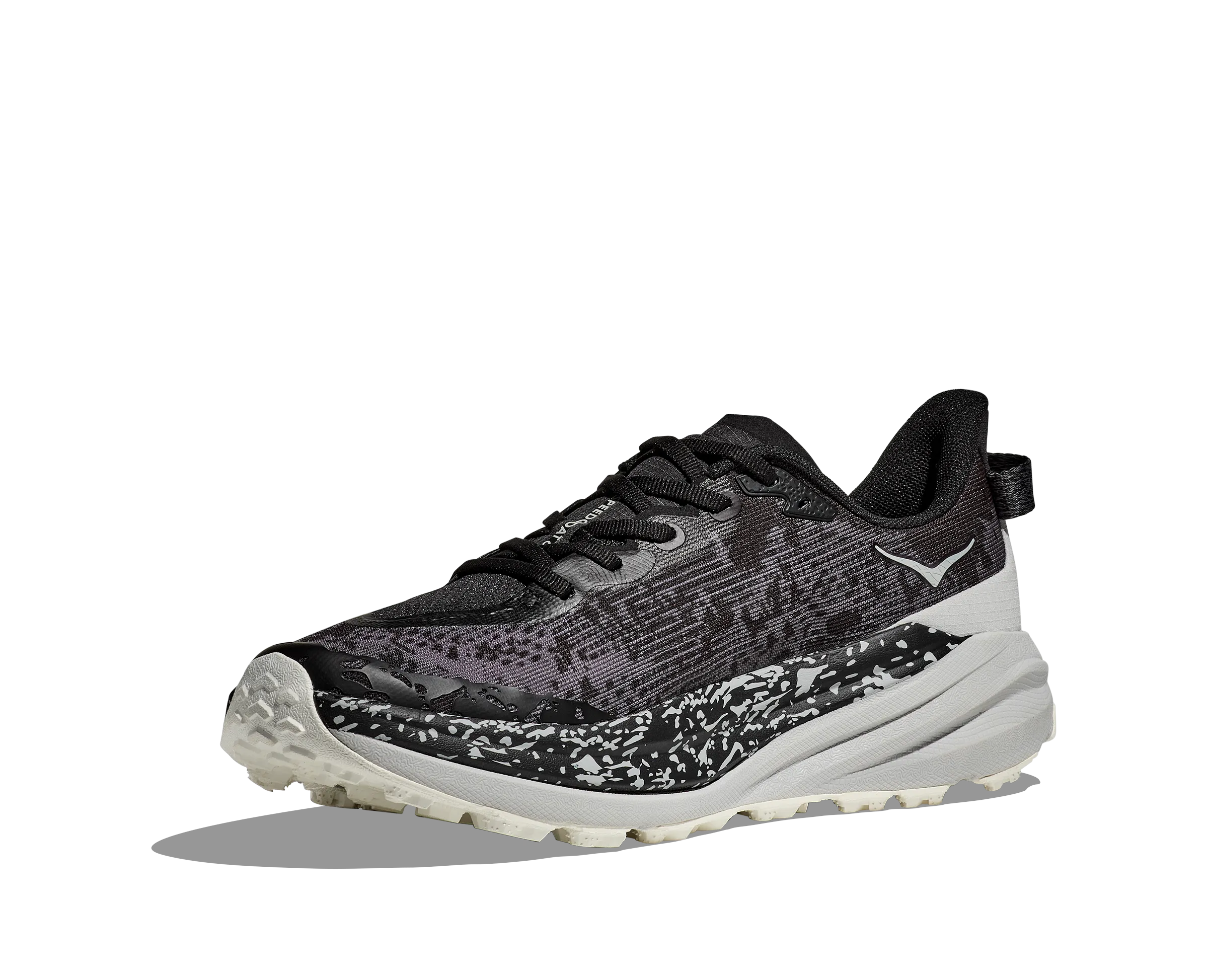 Men's Hoka Speedgoat 6 Color: Black/Stardust