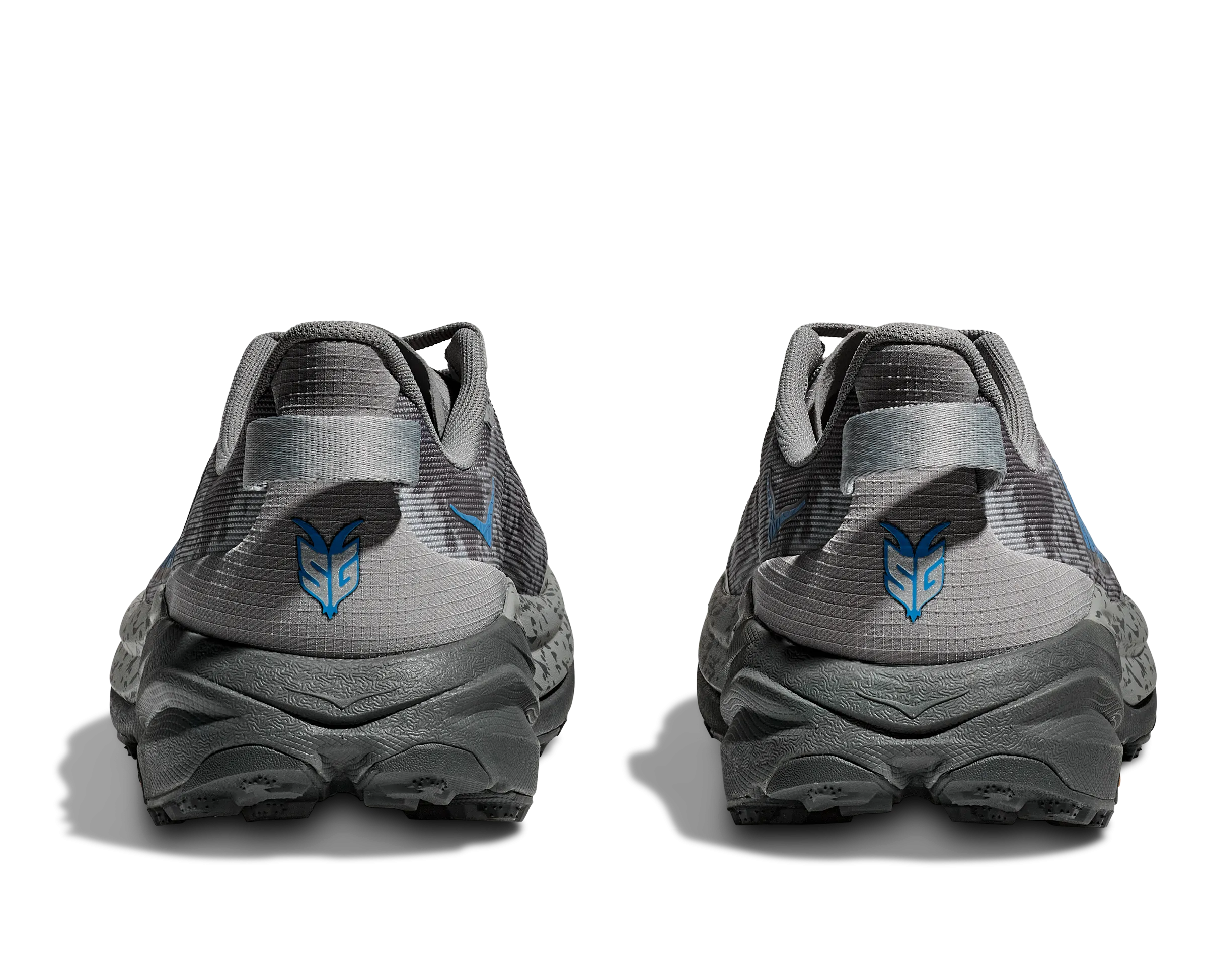 Men's Hoka Speedgoat 6 Color: Galactic Grey/Hoka Blue (WIDE WIDTH)