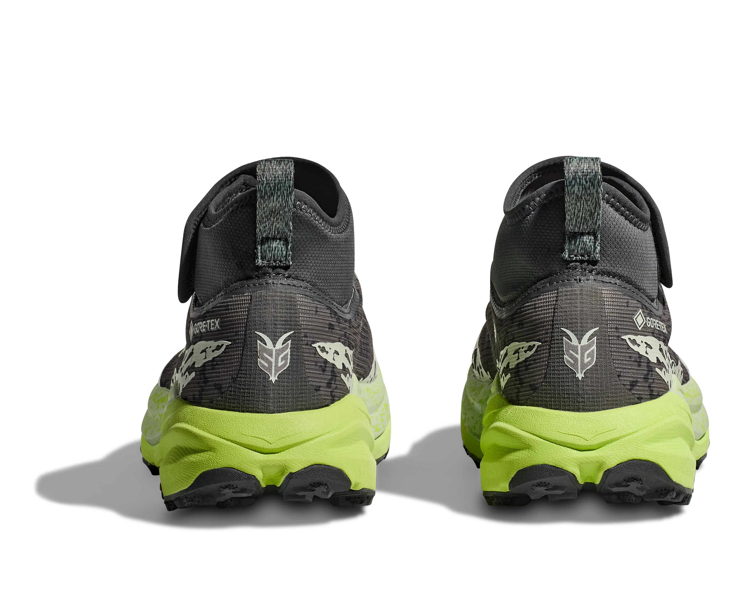 Men's Hoka Speedgoat 6 Mid GTX Color: Outer Orbit / Lettuce