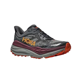 Men's Hoka Stinson 7 Color: Castlerock / Cabernet