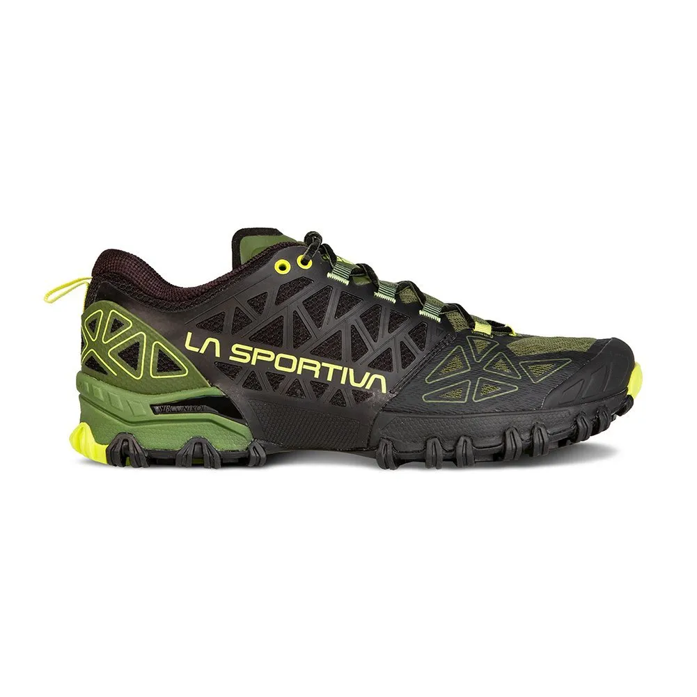 Men's La Sportiva Bushido II Color: Olive/ Neon