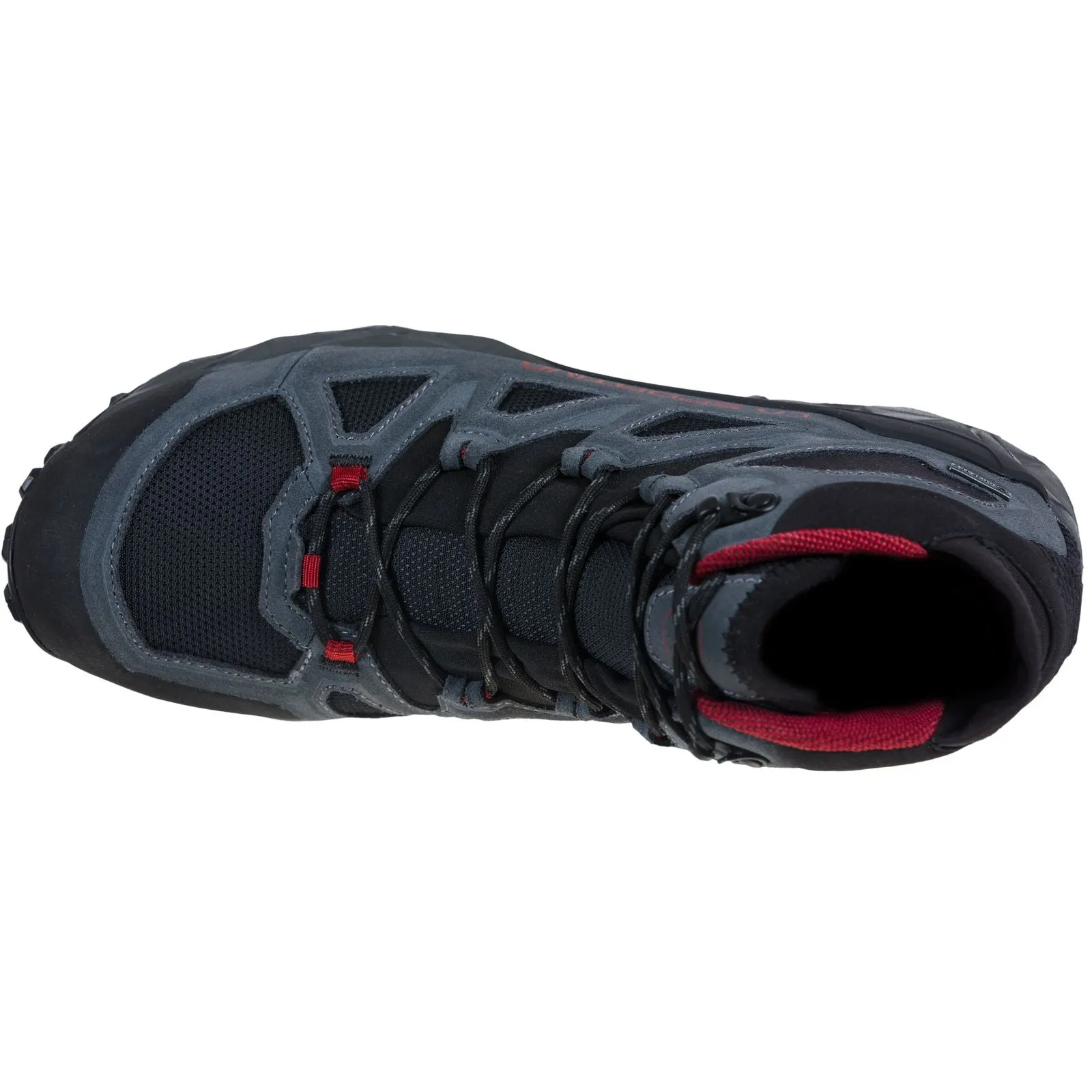 Men's La Sportiva Saber GTX Color: Carbon/ Chili