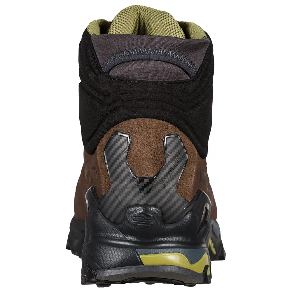 Men's La Sportiva Ultra Raptor II Mid Leather GTX Color: Chocolate / Cedar