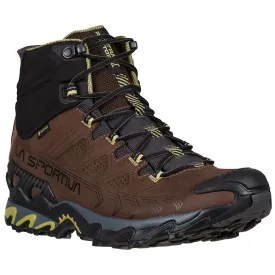 Men's La Sportiva Ultra Raptor II Mid Leather GTX Color: Chocolate / Cedar