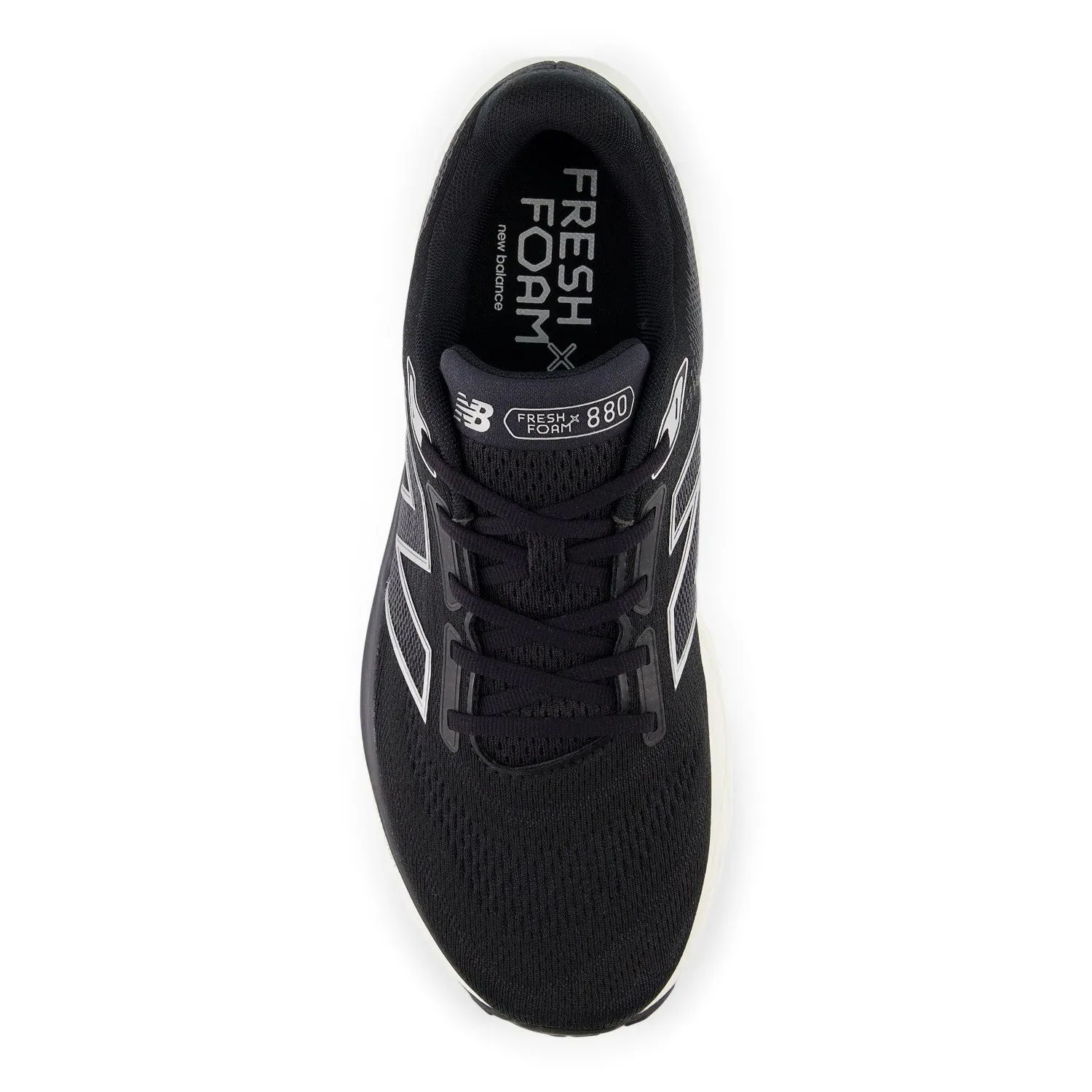 Men's New Balance Fresh Foam X 880v14 Color: Black with Sea Salt