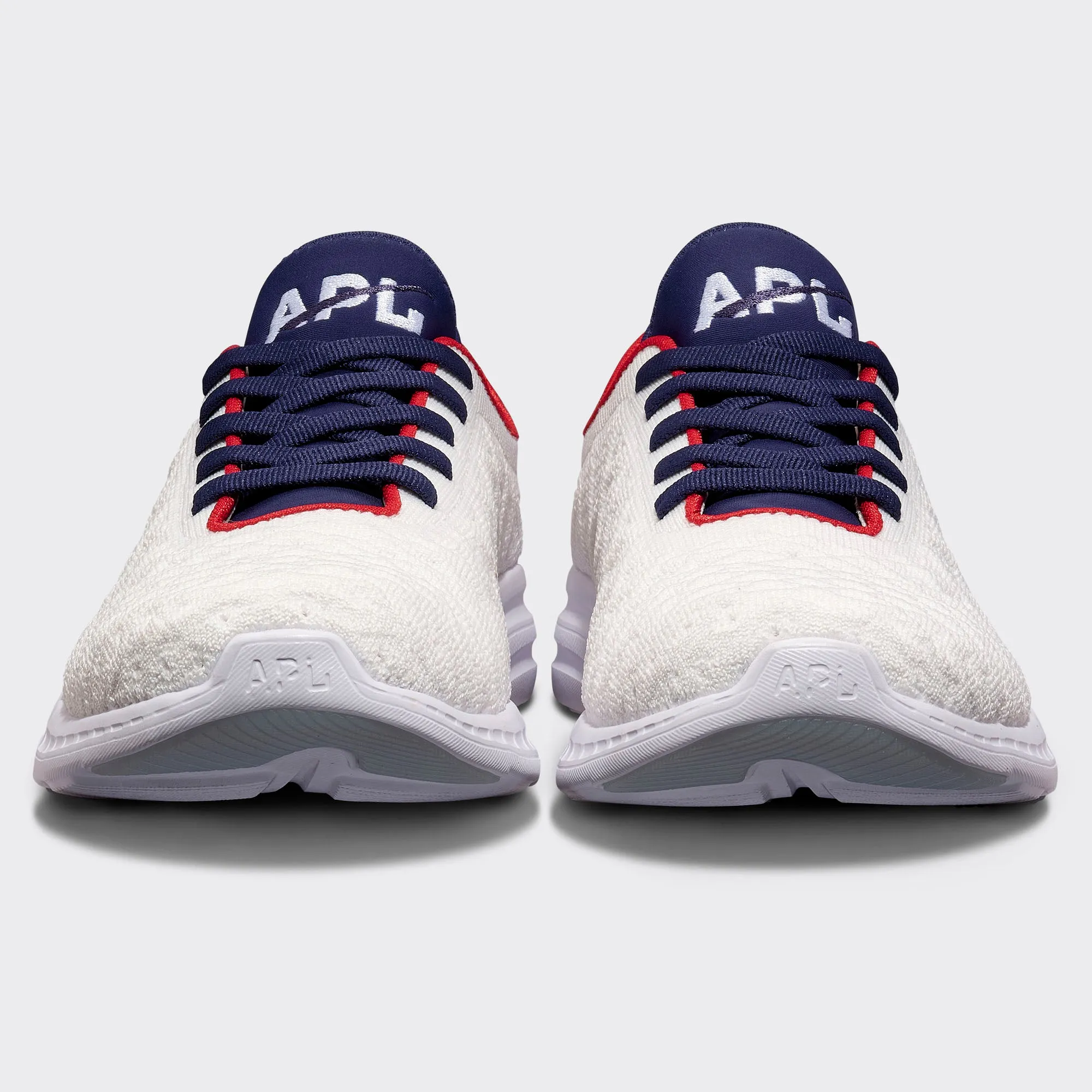 Men's TechLoom Phantom White / Royal Navy / Red