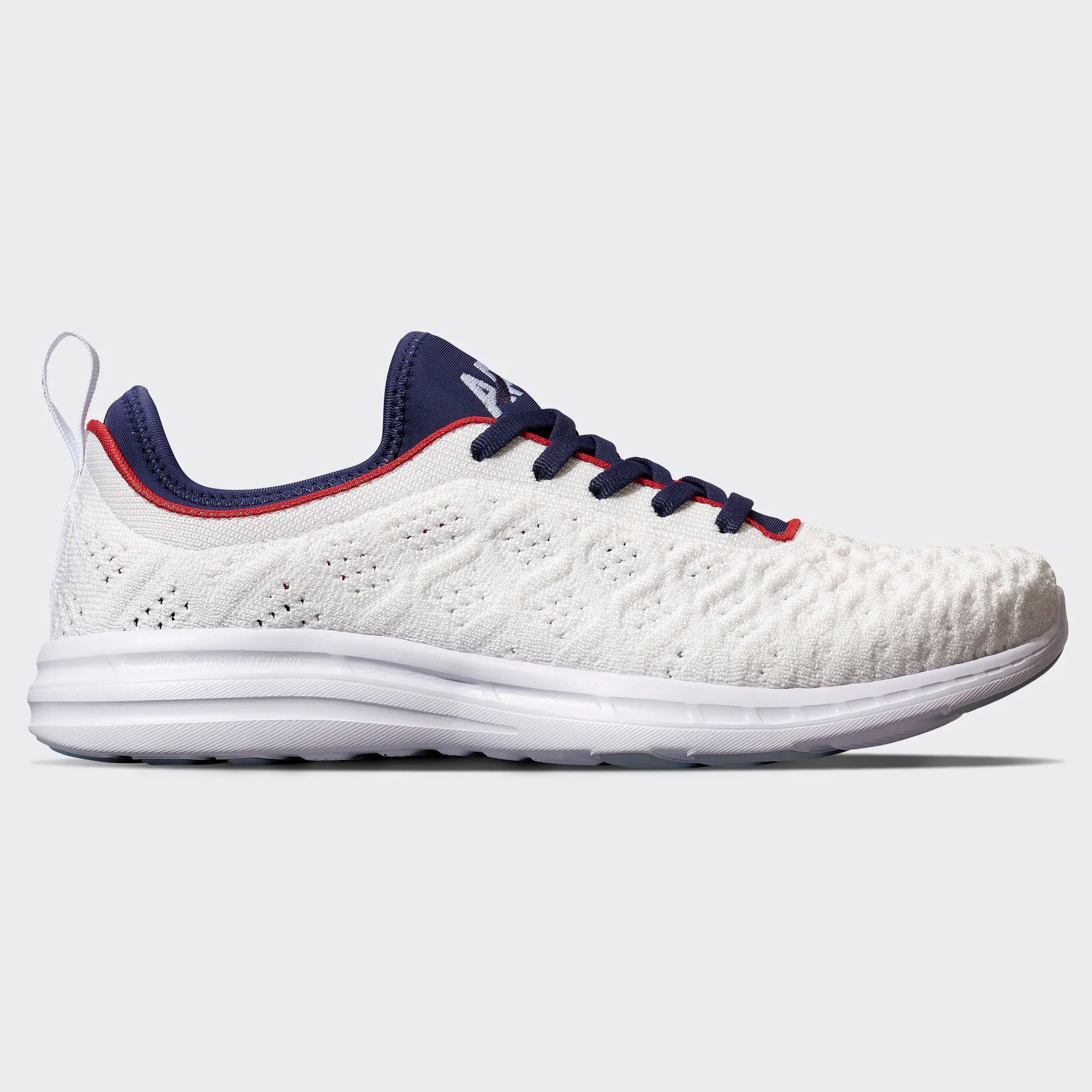 Men's TechLoom Phantom White / Royal Navy / Red