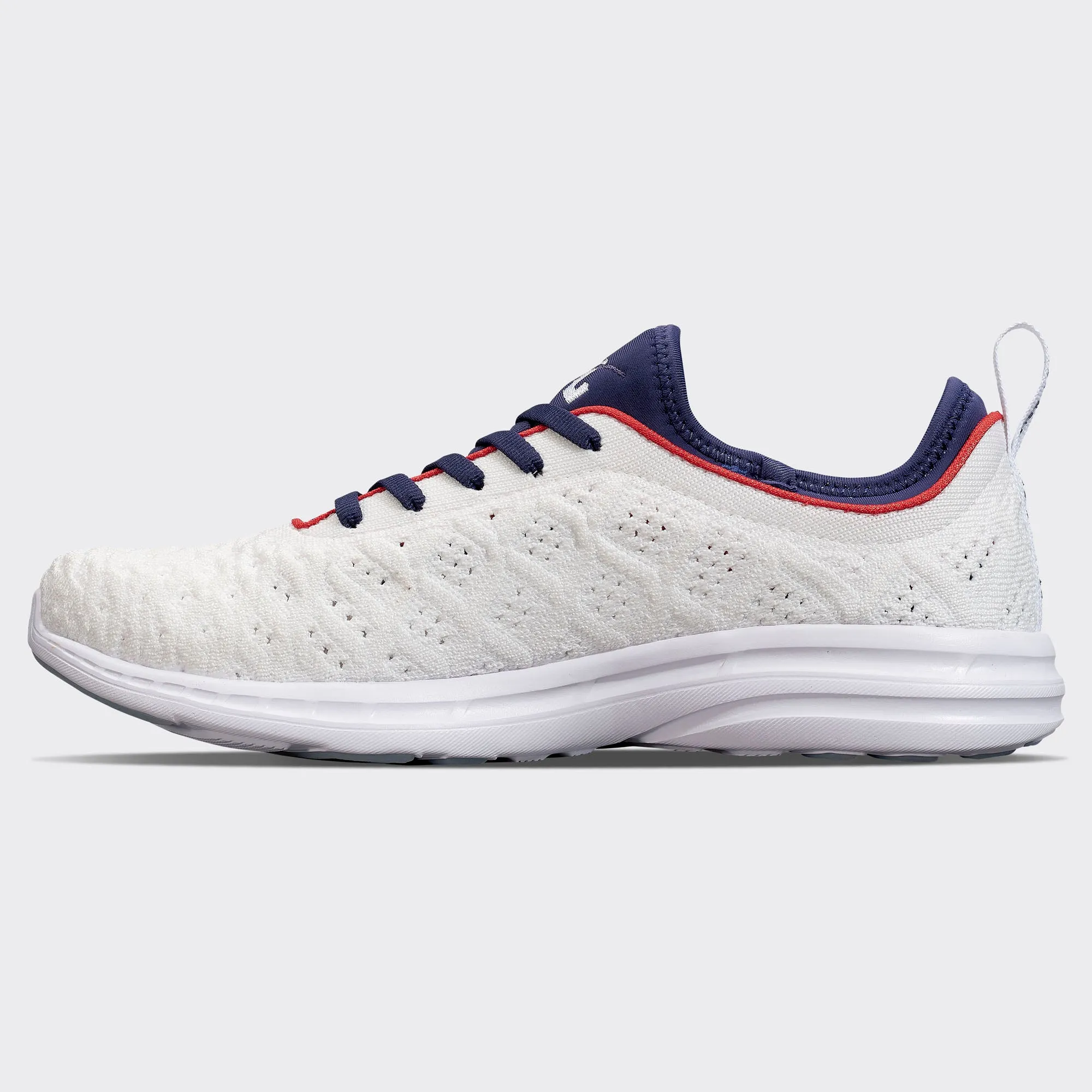 Men's TechLoom Phantom White / Royal Navy / Red