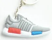 Mini Silicone NMD Keychain Bag Charm Woman Men Kids Key Ring Gifts Sneaker Key Holder Pendant Accessories Jordan Shoes Key Chain