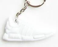 Mini Silicone NMD Keychain Bag Charm Woman Men Kids Key Ring Gifts Sneaker Key Holder Pendant Accessories Jordan Shoes Key Chain