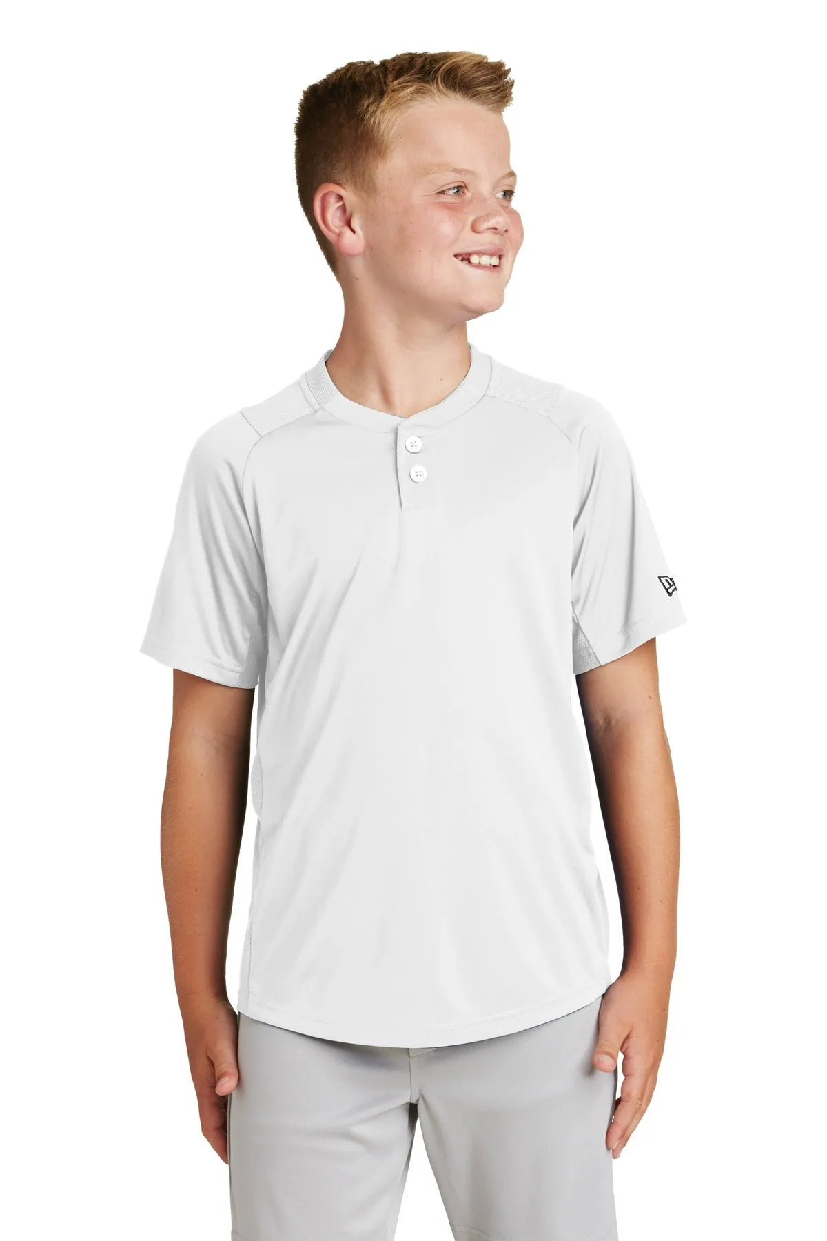 New Era ® Youth Diamond Era 2-Button Jersey. YNEA221