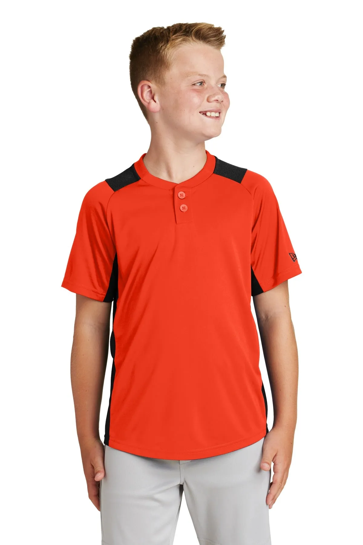 New Era ® Youth Diamond Era 2-Button Jersey. YNEA221