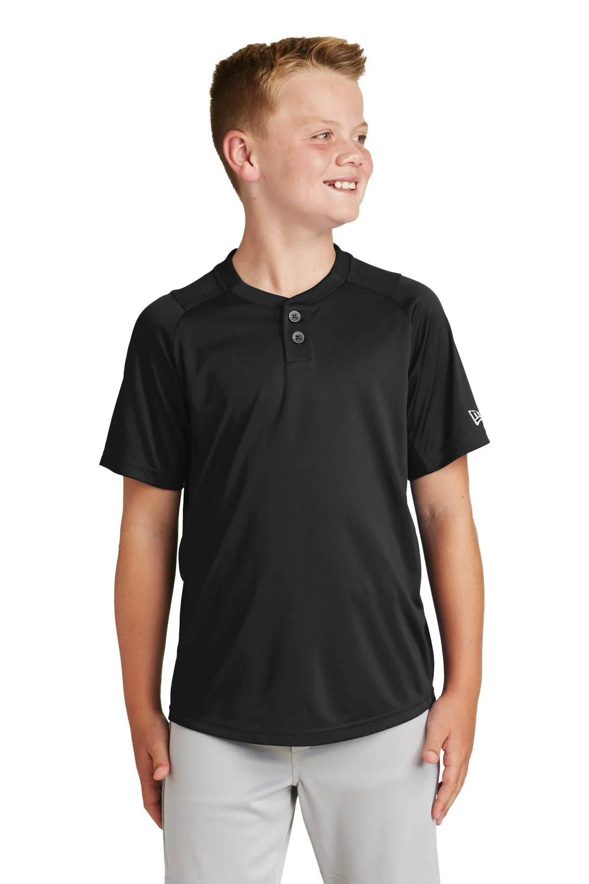 New Era ® Youth Diamond Era 2-Button Jersey. YNEA221